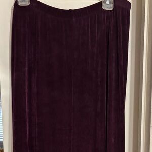 VIVID PURPLE LONG SKIRT